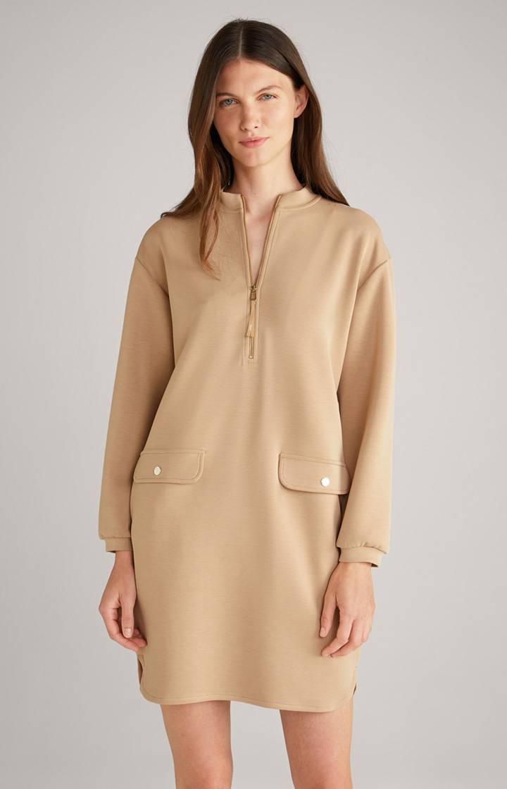 Joop Soft Scuba-Sweat-Kleid in Beige