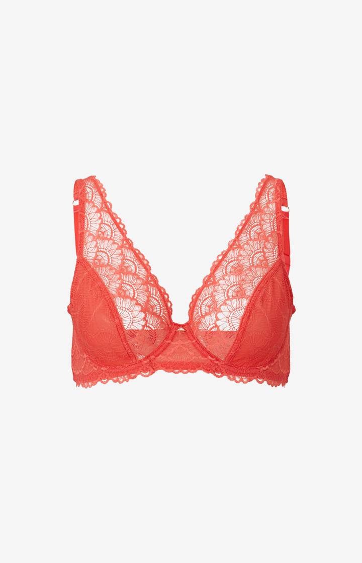Joop Spitzen-BH In Rot
