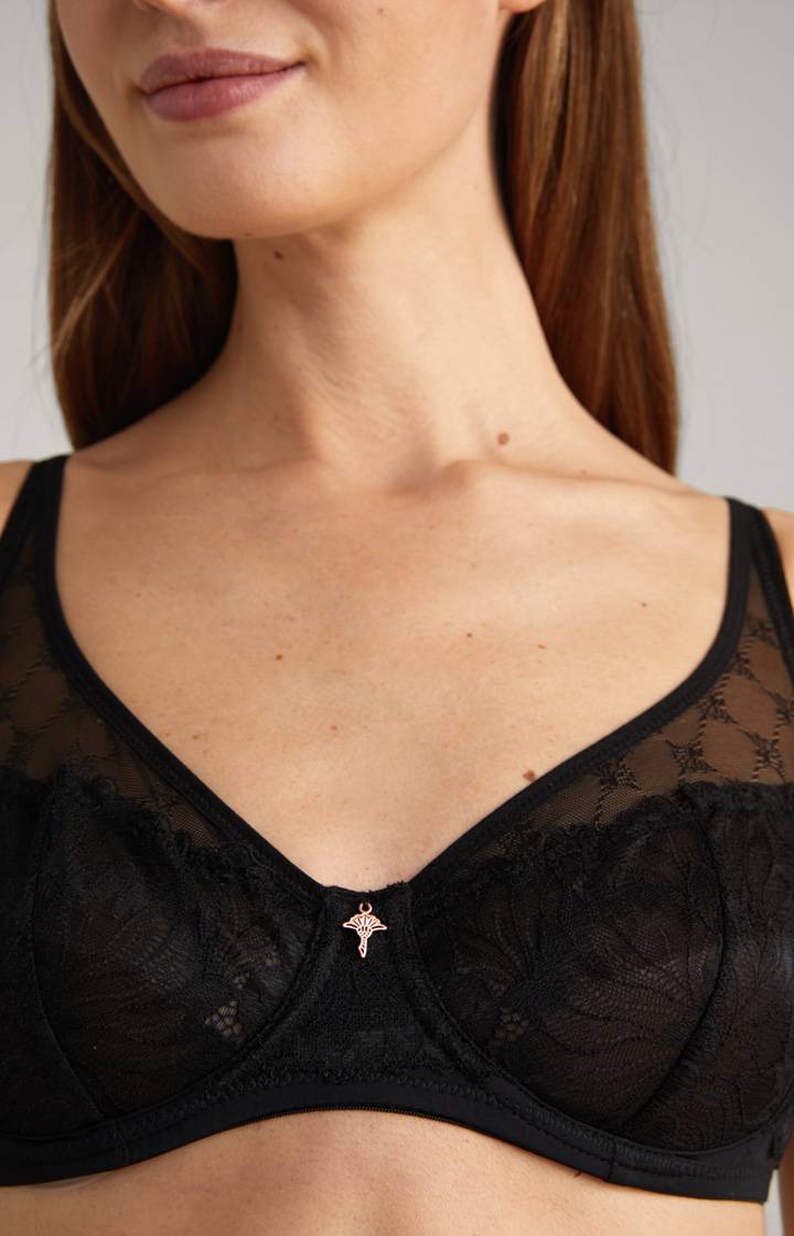 Joop Spitzen-BH Mit Bügel In Schwarz