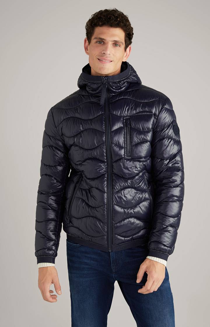 Joop Steppjacke Abano in Dunkelblau