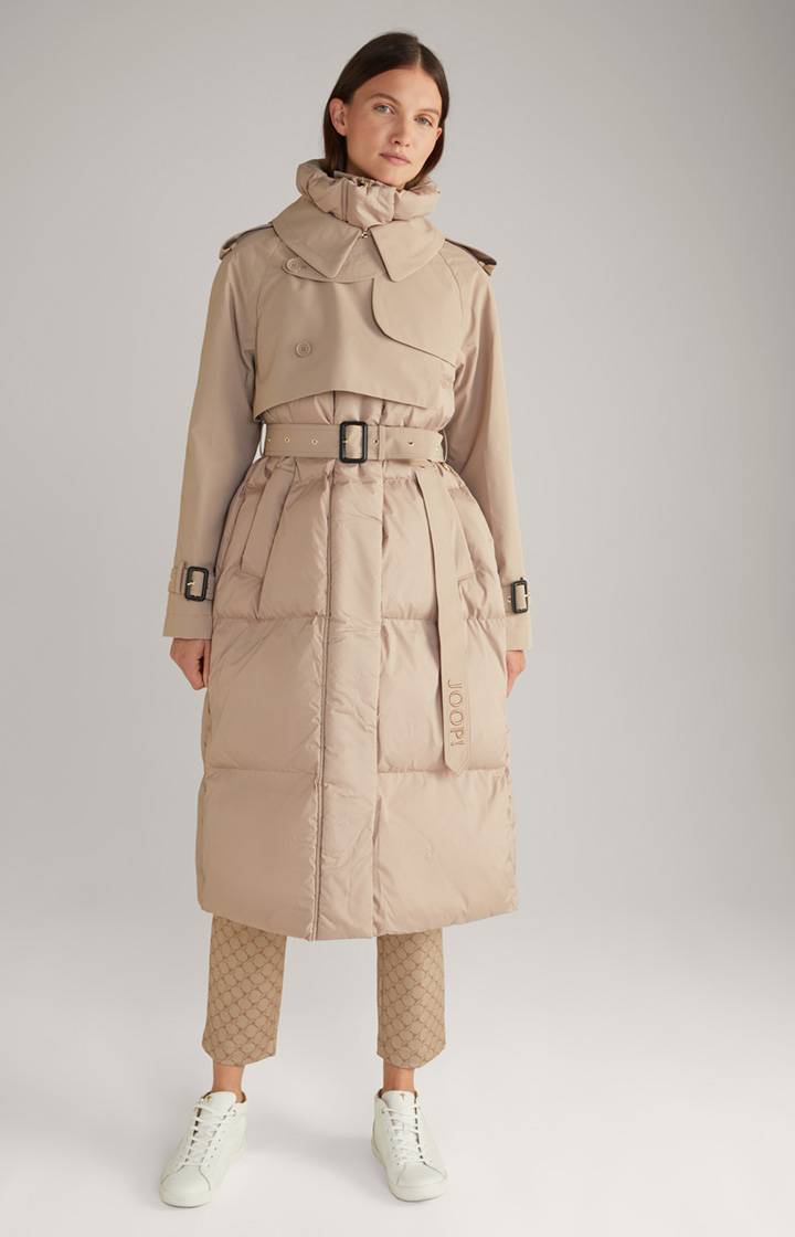 Joop Steppmantel in Hellbraun