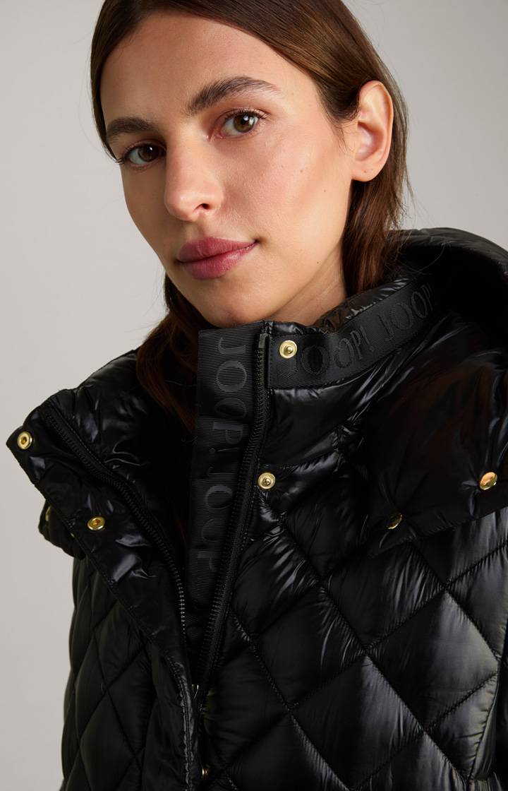 Joop Steppmantel In Schwarz