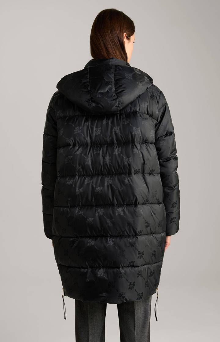 Joop Steppmantel In Schwarz Gemustert