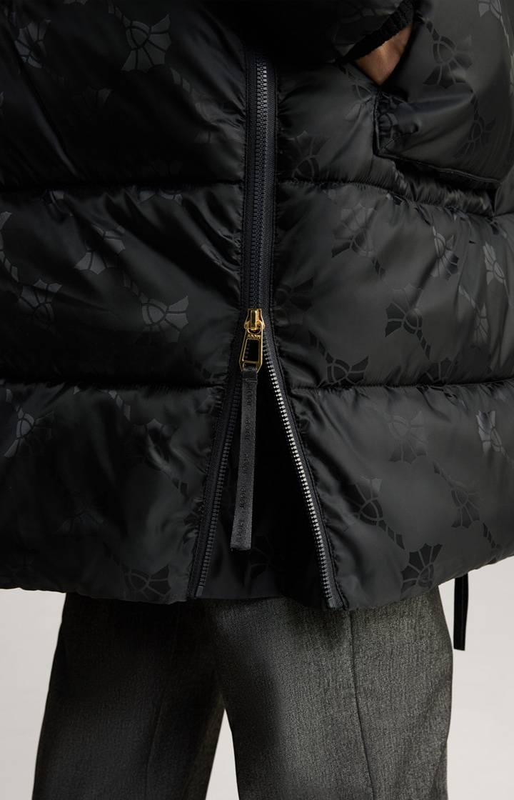 Joop Steppmantel In Schwarz Gemustert