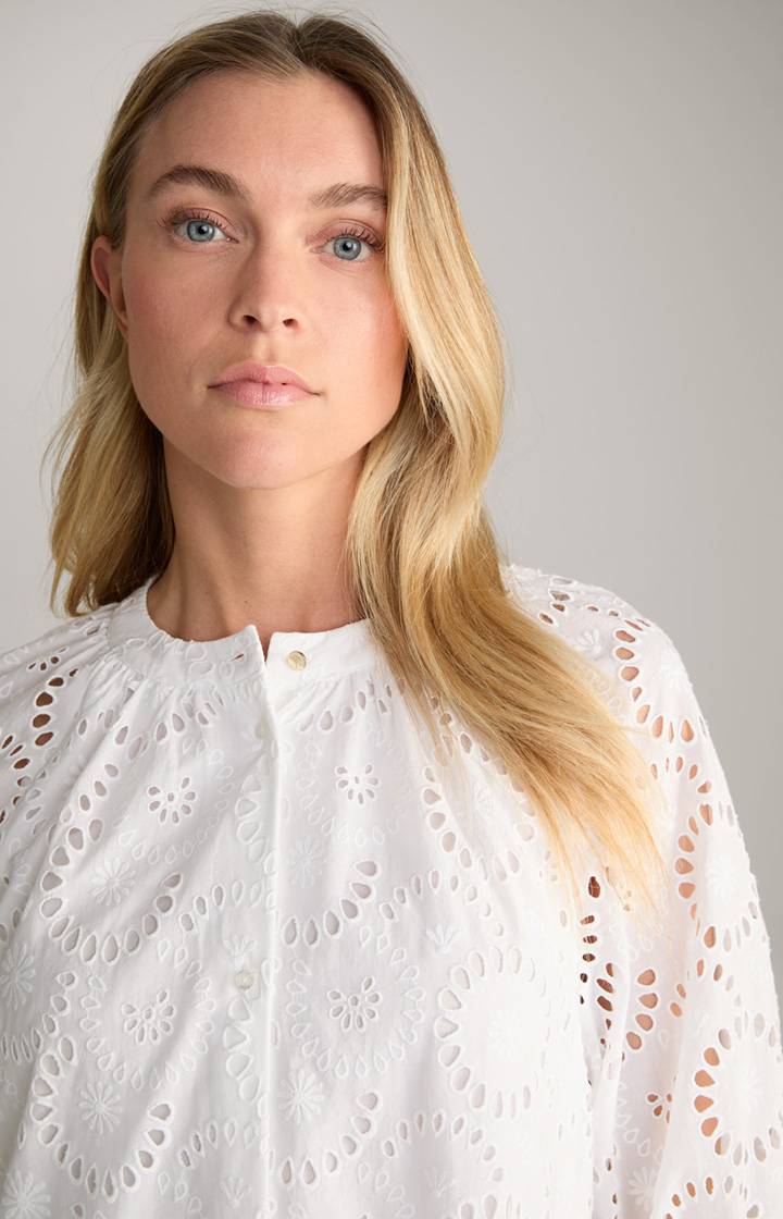 Joop Stick-Kleid In Weiß