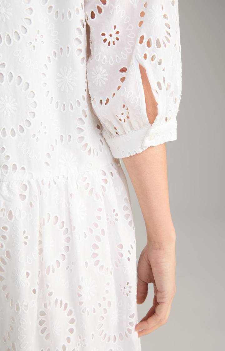 Joop Stick-Kleid In Weiß