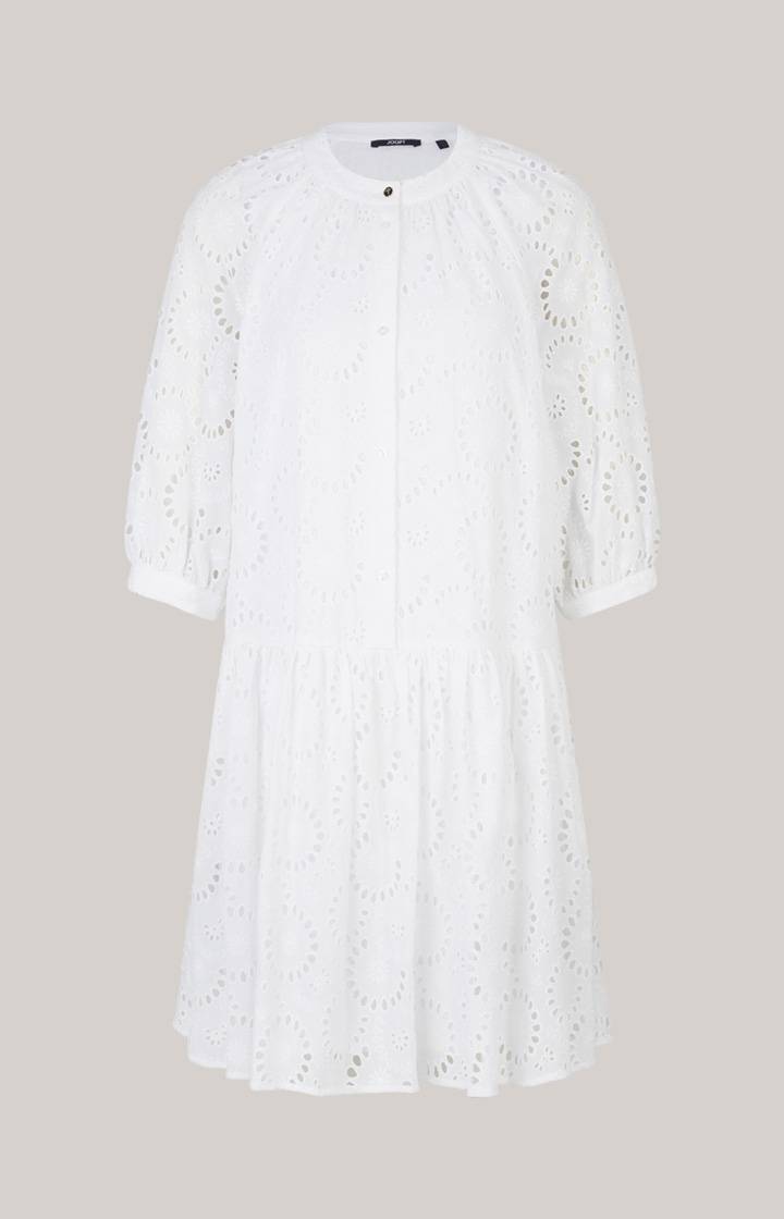 Joop Stick-Kleid In Weiß