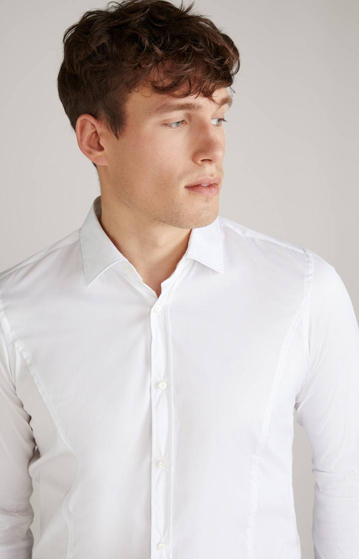 Joop Stretch-Hemd Victor In Weiß