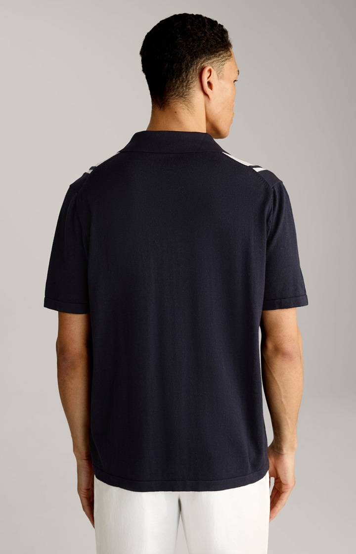 Joop Strick-Hemd Klaas In Navy