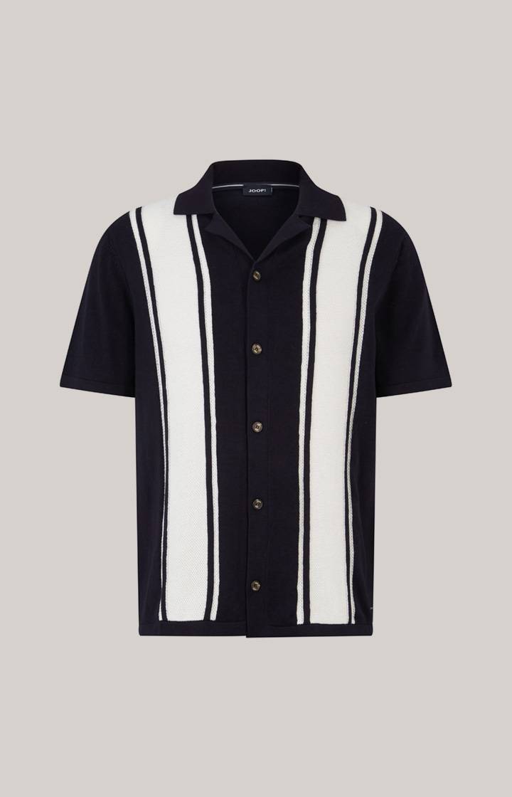 Joop Strick-Hemd Klaas In Navy