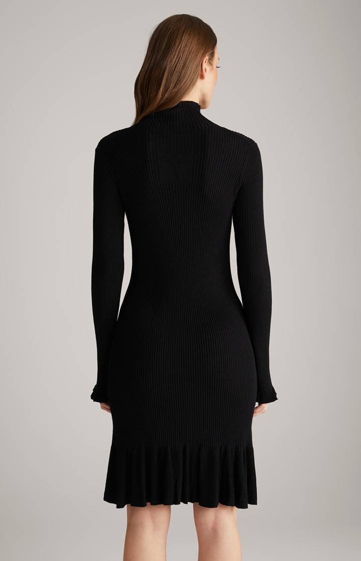 Joop Strick-Kleid In Schwarz