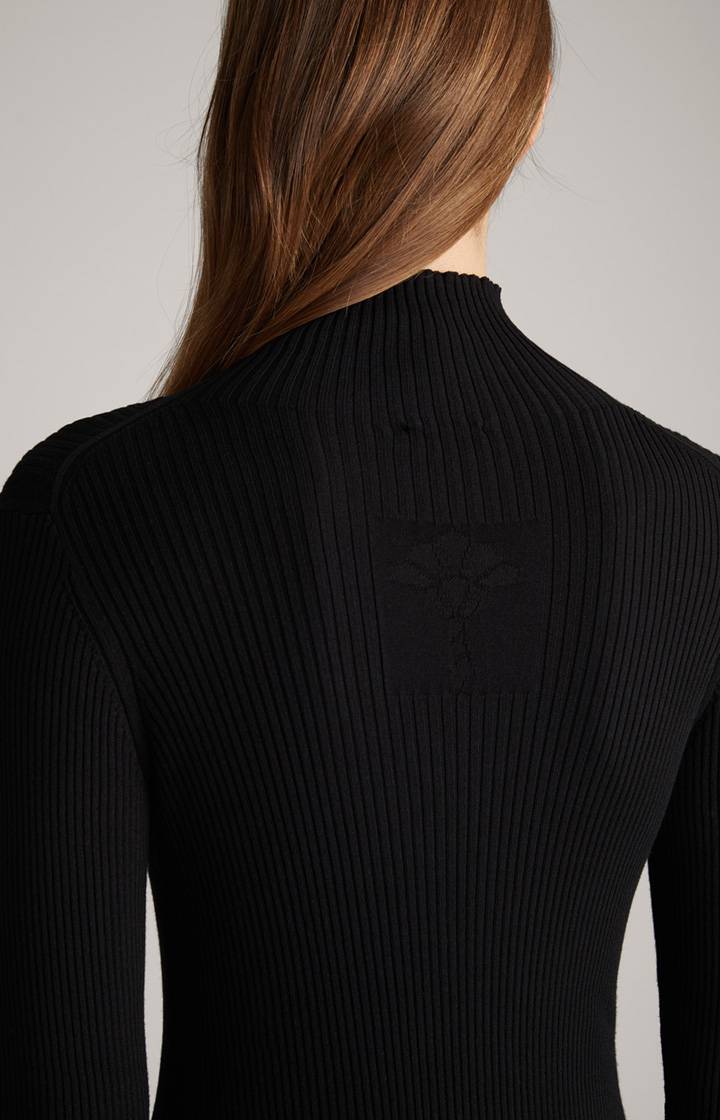 Joop Strick-Kleid In Schwarz