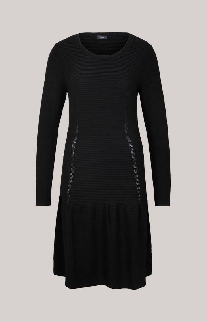 Joop Strick-Kleid In Schwarz