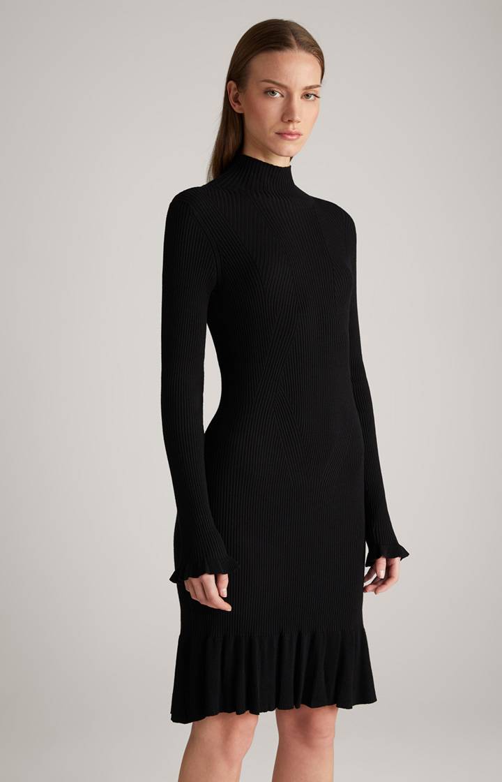 Joop Strick-Kleid in Schwarz