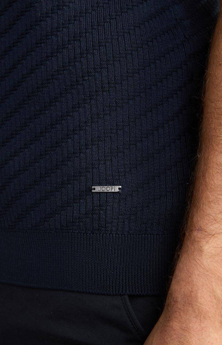 Joop Strick-Poloshirt Maurice In Navy