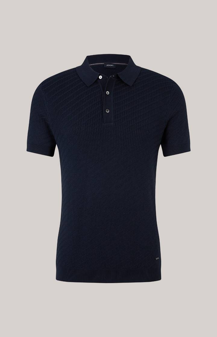 Joop Strick-Poloshirt Maurice In Navy