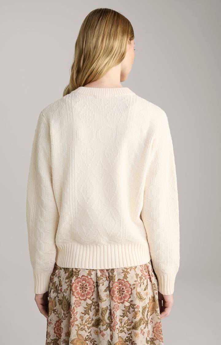 Joop Strick-Pullover In Creme