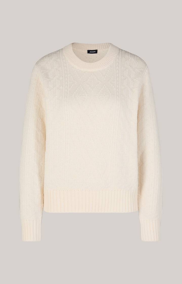 Joop Strick-Pullover In Creme