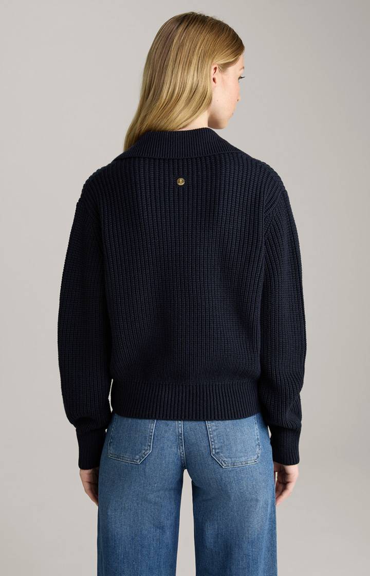 Joop Strick-Pullover In Navy