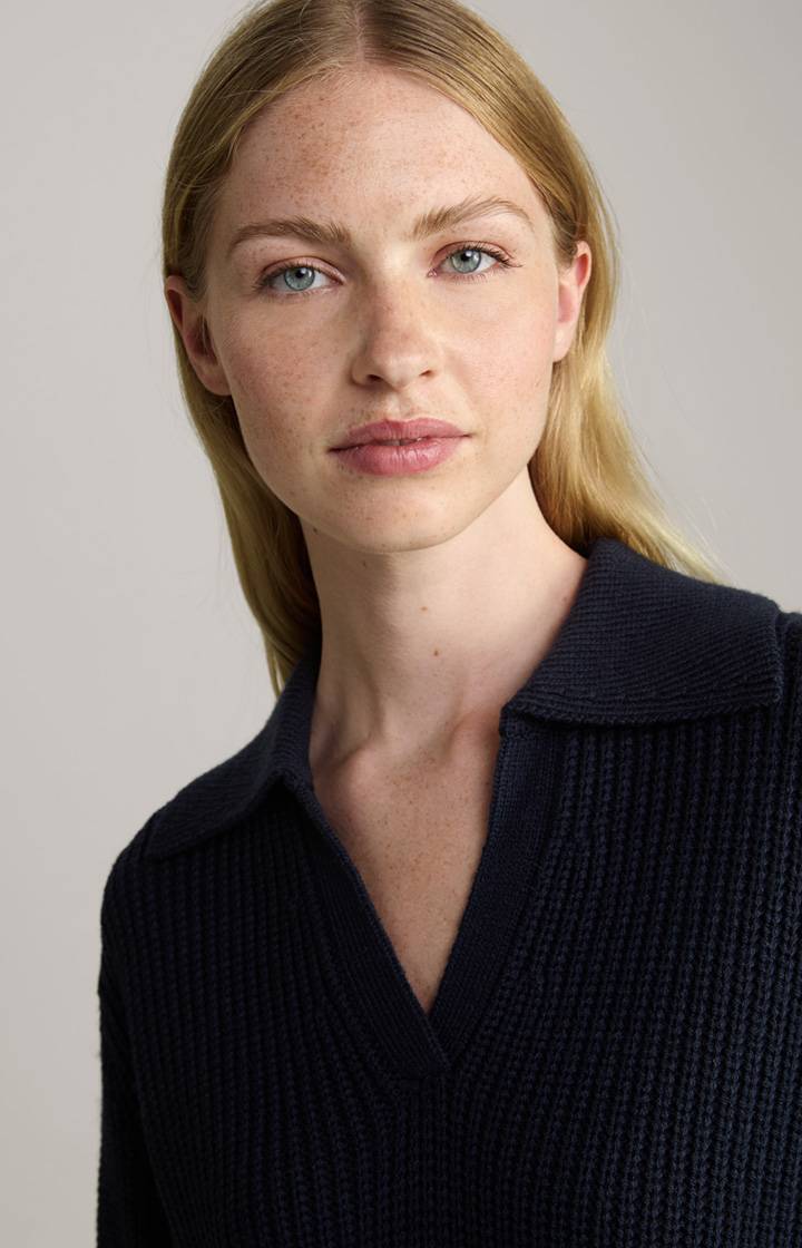 Joop Strick-Pullover In Navy