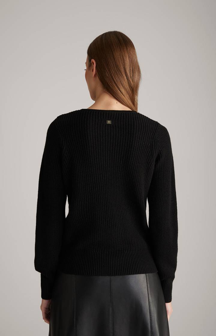 Joop Strick-Pullover In Schwarz
