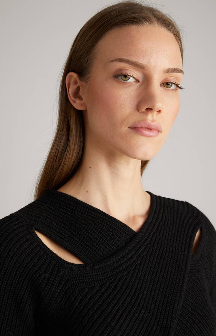 Joop Strick-Pullover In Schwarz