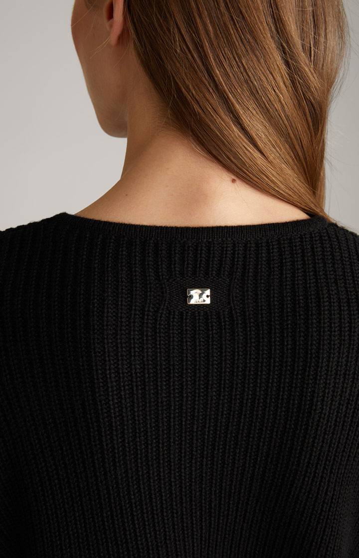 Joop Strick-Pullover In Schwarz