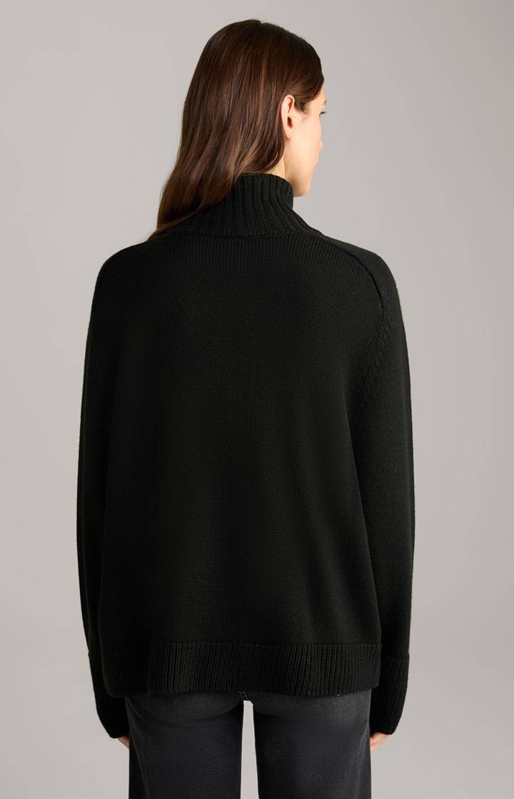 Joop Strick-Pullover In Schwarz