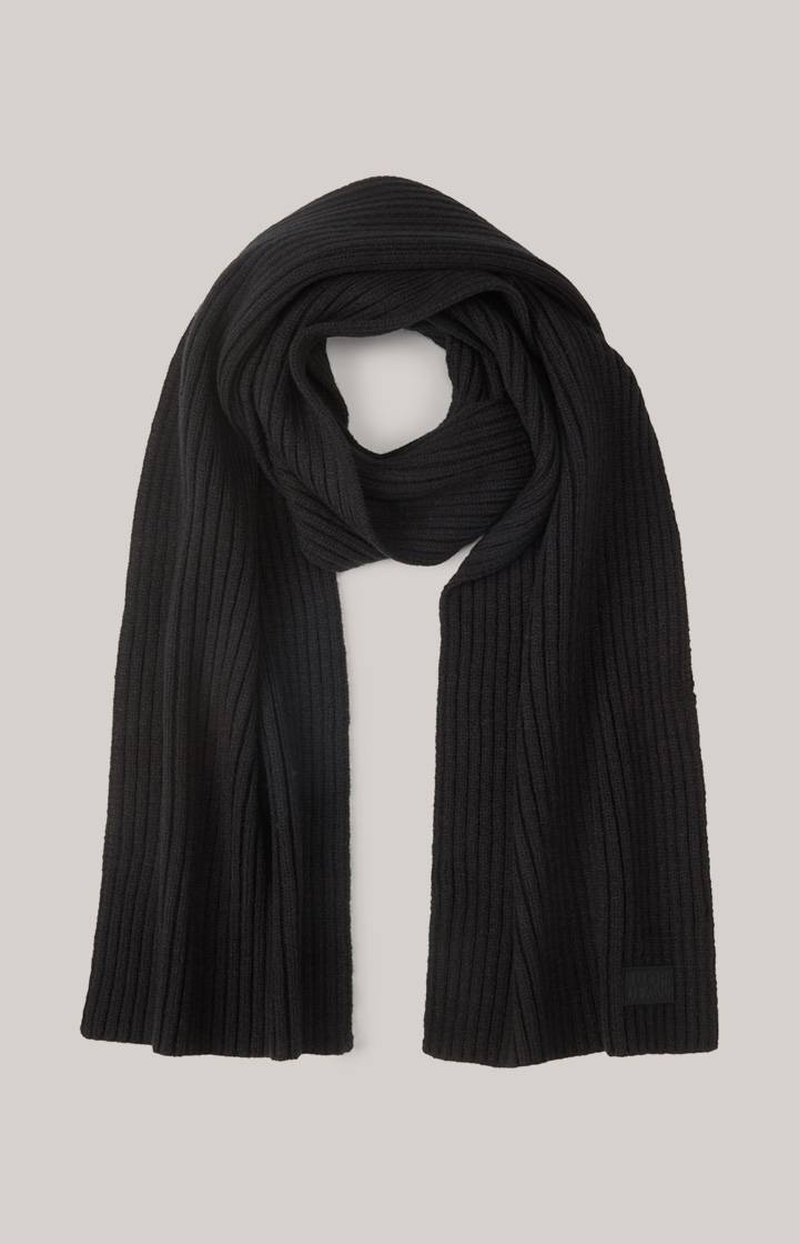 Joop Strick-Schal Francis in Schwarz