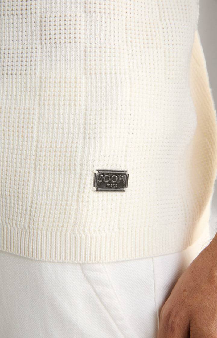 Joop Strick-Shirt Heiri In Creme