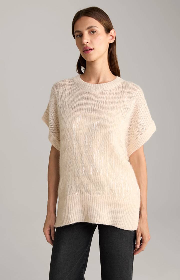 Joop Strick-Shirt in Nude