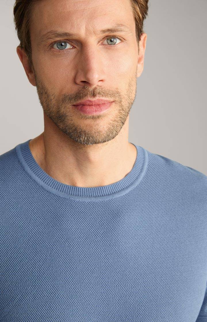 Joop Strick-Shirt Valdrio In Blau