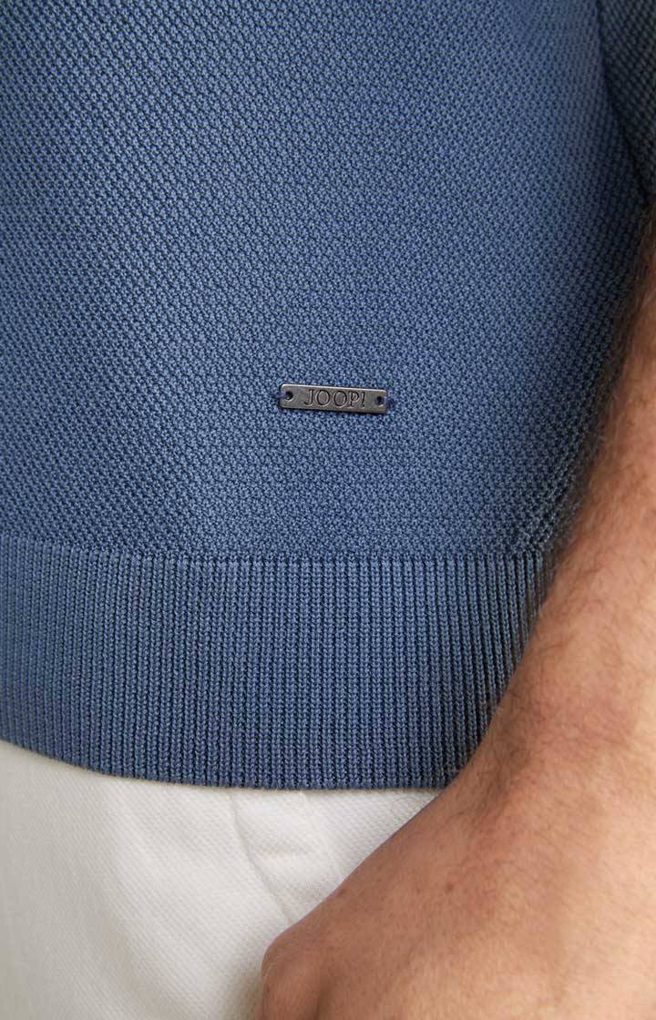Joop Strick-Shirt Valdrio In Blau