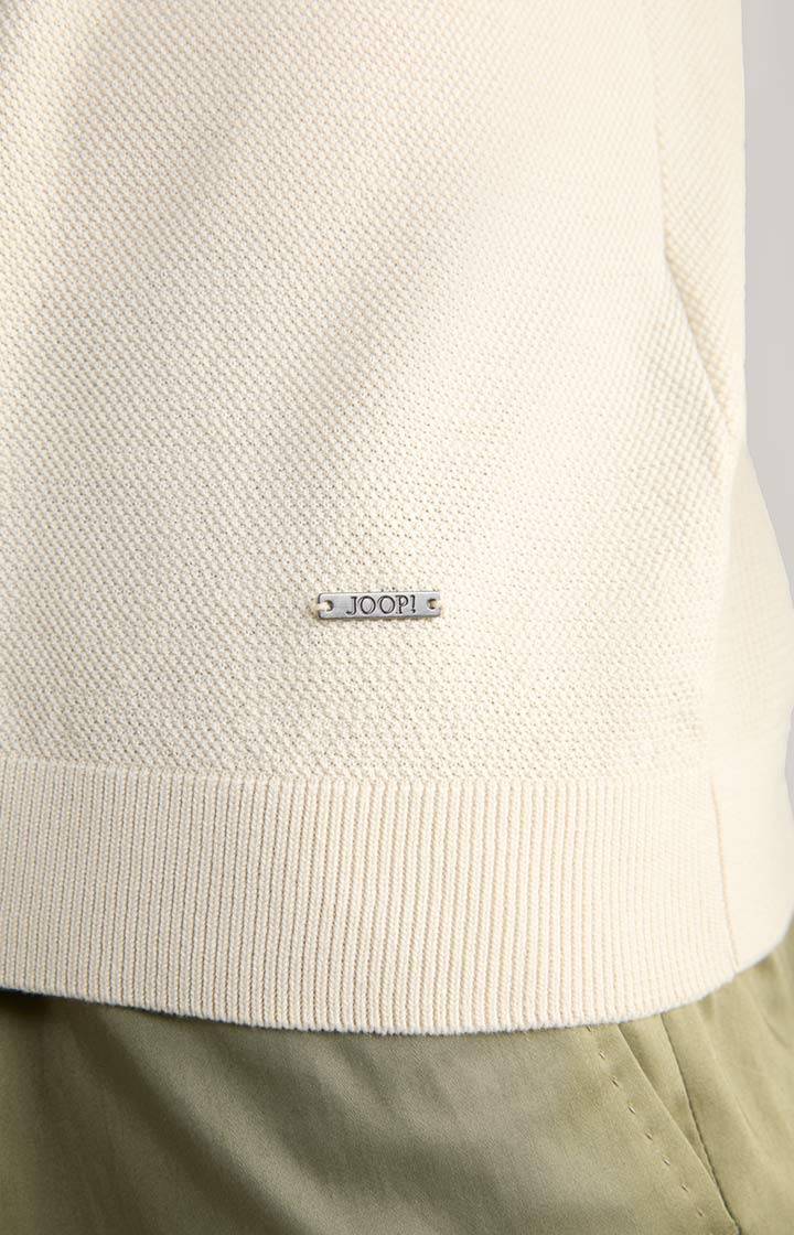 Joop Strick-Shirt Valdrio In Natural