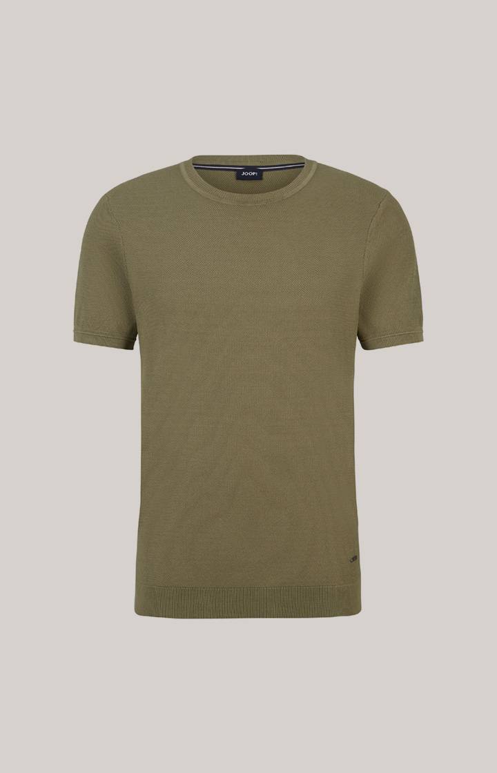 Joop Strick-Shirt Valdrio In Oliv