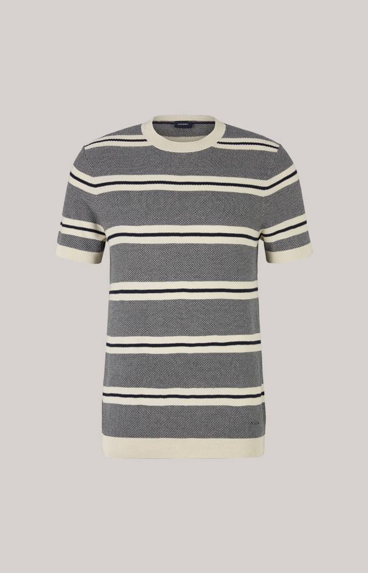 Joop Strick-Shirt Vico In Navy/Offwhite Gestreift
