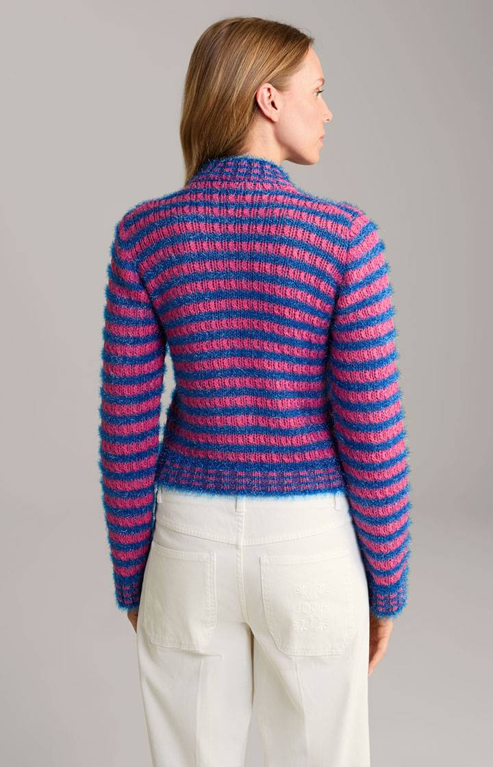 Joop Strickjacke In Pink/Blau