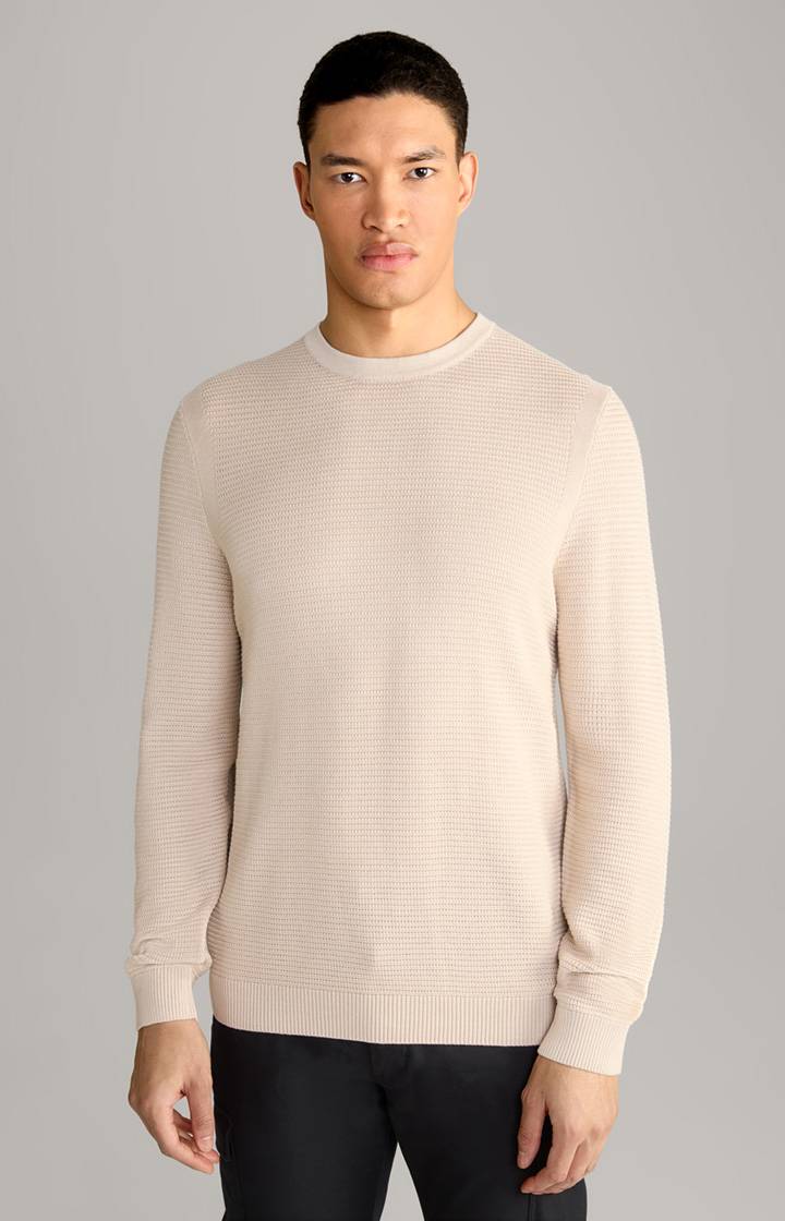 Joop Strickpullover Conrados in Beige