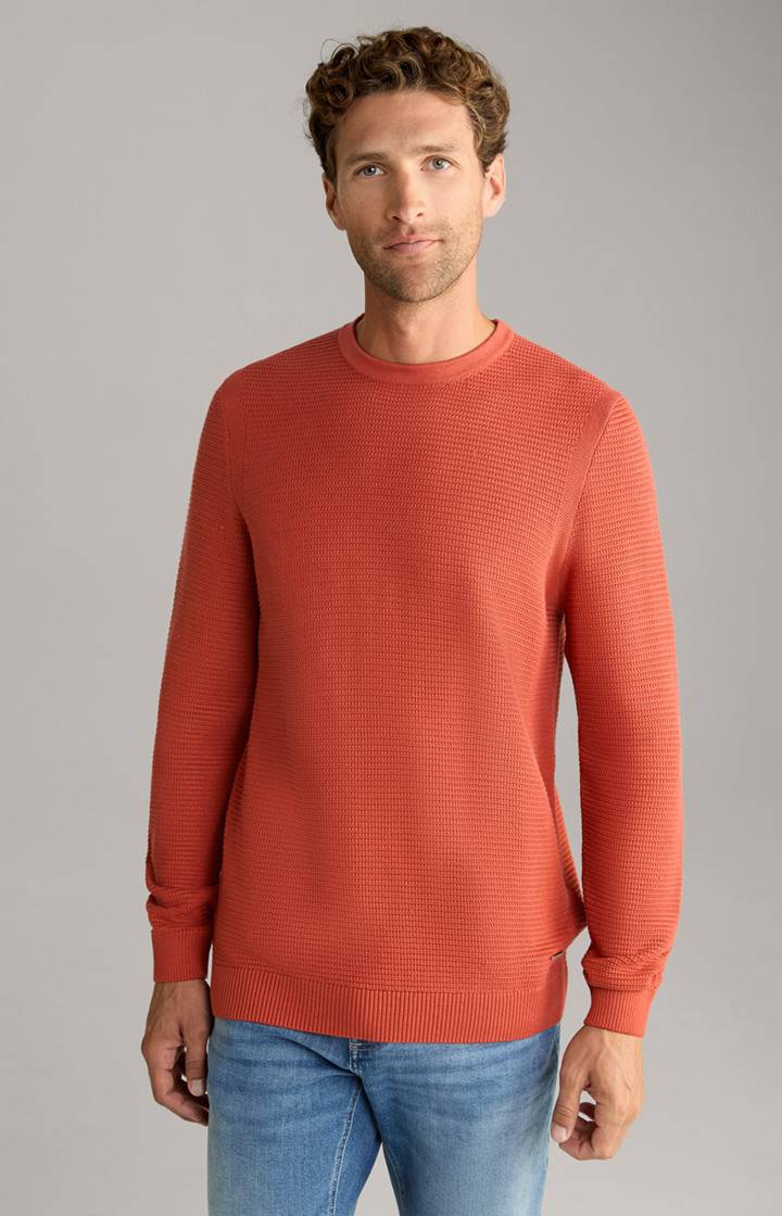Joop Strickpullover Conrados in Orange