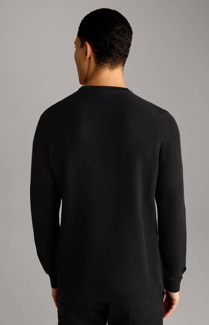 Joop Strickpullover Conrados In Schwarz