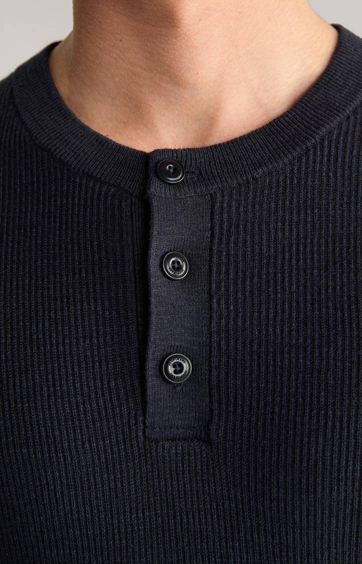 Joop Strickpullover Henley In Navy