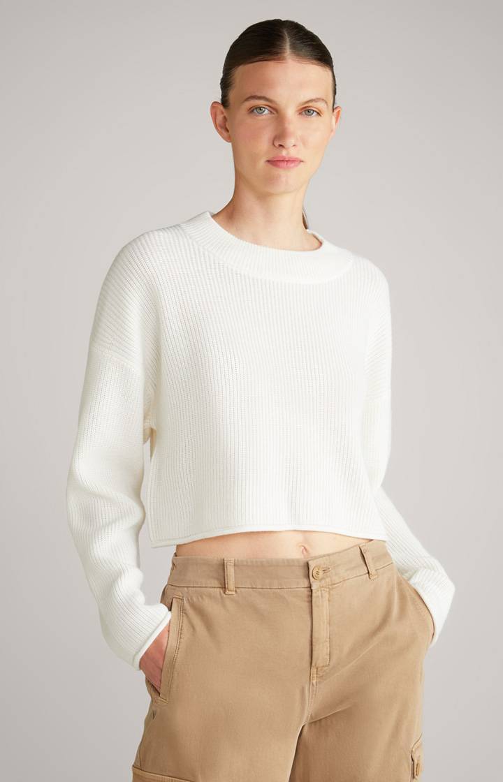 Joop Strickpullover in Creme