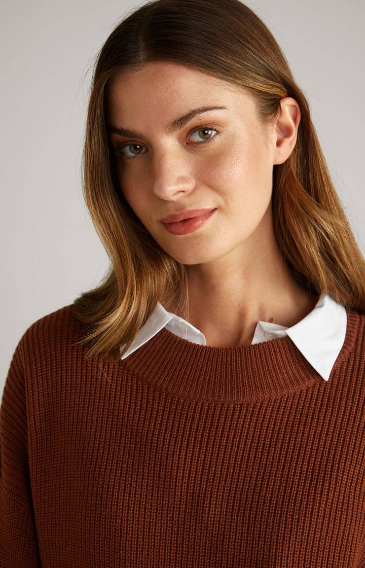 Joop Strickpullover In Kupferbraun