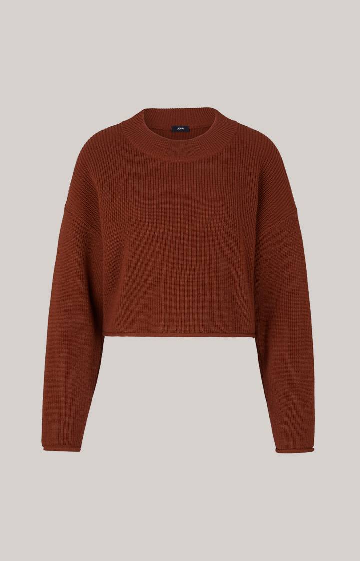 Joop Strickpullover In Kupferbraun