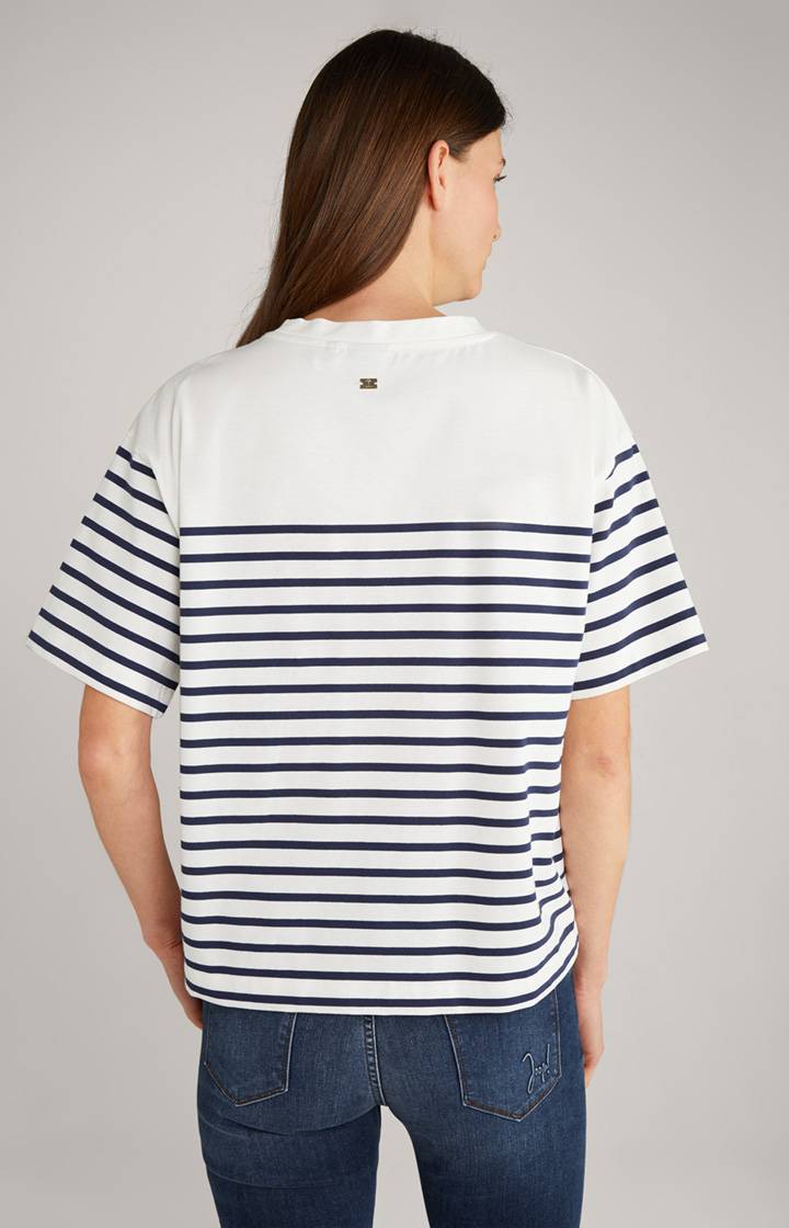 Joop Sweat-T-Shirt In Navy Gestreift