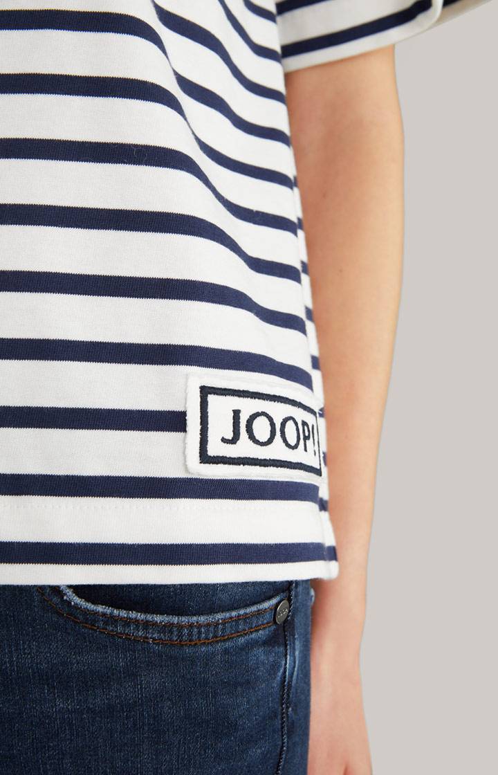 Joop Sweat-T-Shirt In Navy Gestreift
