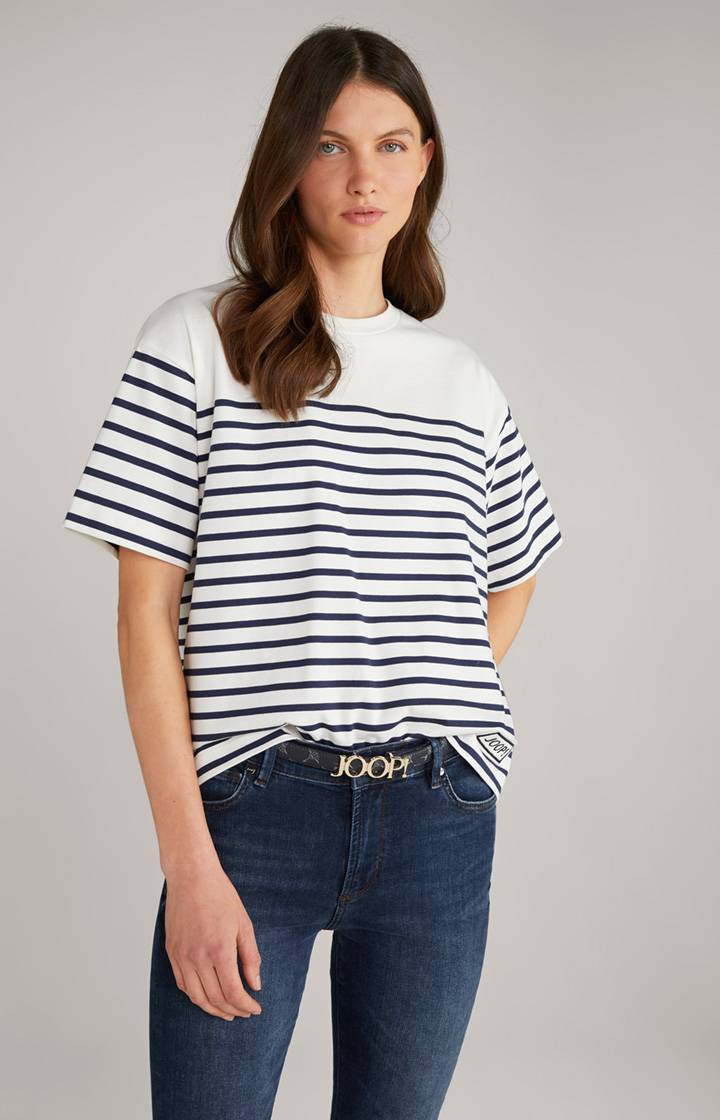 Joop Sweat-T-Shirt in Navy gestreift