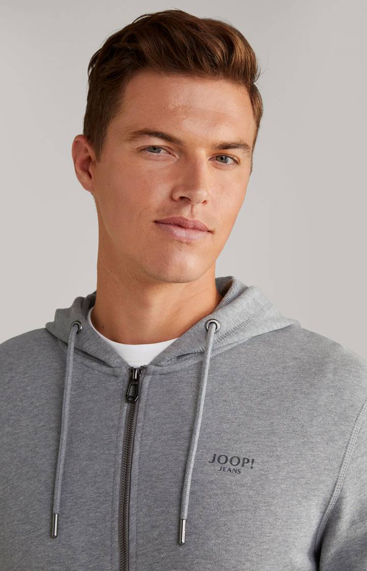 Joop Sweatjacke Salvatore In Grau Meliert