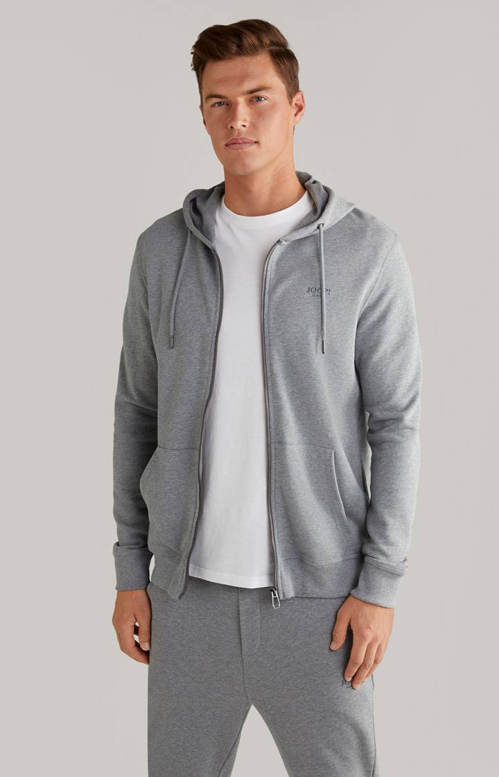 Joop Sweatjacke Salvatore in Grau meliert