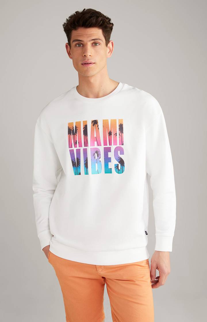 Joop Sweatshirt Alagon in Weiß